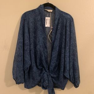 NWT M.Fredric Tie Top